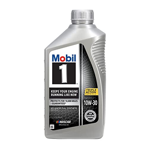 Mobil 1 Advanced Full Synthetic Motor Oil 10W-30, 1 Quart (Pack of 6) Automotive Parts and Accessories Mobil 1   