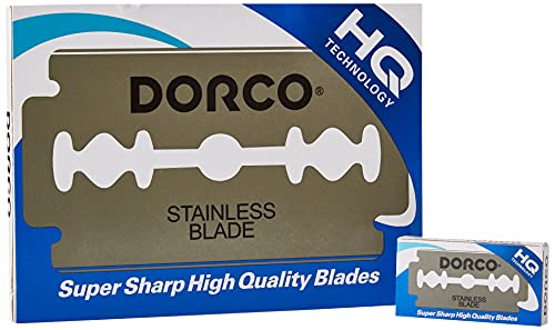 Dorco ST300 Platinum Extra Double Edge Razor Blades - 100 Ct Beauty DORCO   