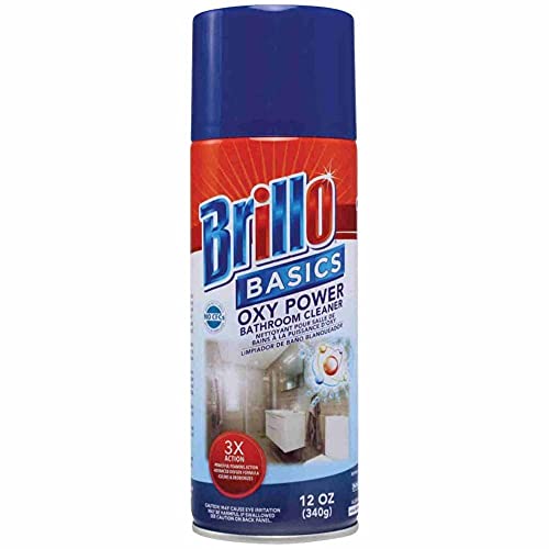 Brillo Basics Oxy Power Bathroom Cleaner 12 Oz Drugstore Brillo   