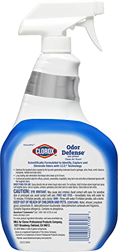 Clorox Fabric Sanitizer Aerosol Spray, Lavender Scent 14 Ounces