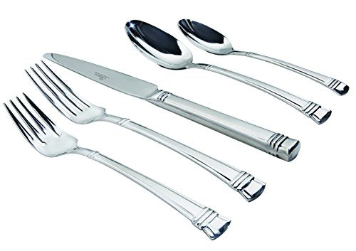 Gibson Cordell 20-Piece Flatware Set, Service for 4 Kitchen Gibson   