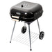 Gibson Home Catari 18" BBQ Grill - Black - Wood Handle - Carbon Steel - GBX Lawn & Patio Gibson Home   