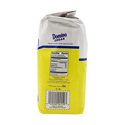 Domino, Granulated White Sugar, 4 lb,packaging may vary Grocery Domino   