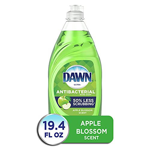 Dawn Ultra Antibacterial Hand Soap, Dishwashing Liquid Dish Soap, Apple Blossom Scent, 19.4 fl oz Drugstore Dawn   