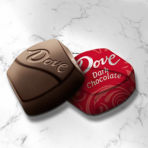 DOVE PROMISES Mother's Day Gifts Dark Chocolate Candy, Individually Wrapped, 8.46 oz Bag Grocery Dove   