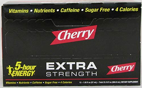 5 hour Extra Strength Cherry (12) Sports & Energy Drinks 5hr Energy   