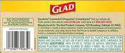 Glad Trash & Food Storage Kitchen Compost Bags 2.6 Gallon 100% Compostable Bag, Febreze Lemon, 44 Count (Package May Vary), Light Yellow (79265) Drugstore Glad   