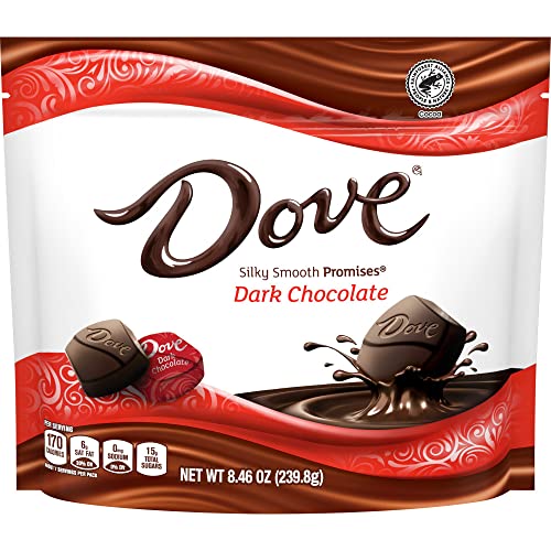 DOVE PROMISES Mother's Day Gifts Dark Chocolate Candy, Individually Wrapped, 8.46 oz Bag Grocery Dove   