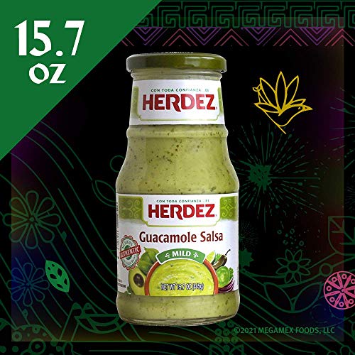 HERDEZ Guacamole Salsa Mild, 15.7 Oz Grocery Herdez   