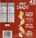 Cheeze-It Snap'd Cheesy Baked Snacks Multipack 42Count 0.75 Oz Net Wt 31.5 Oz Grocery Cheeze-It   