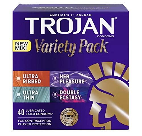 Trojan Variety Pack 40 Count Drugstore TROJAN   