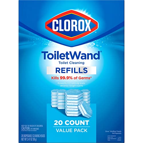 Clorox ToiletWand Disinfecting Refills, Disposable Wand Heads - 20 Count Drugstore Clorox   