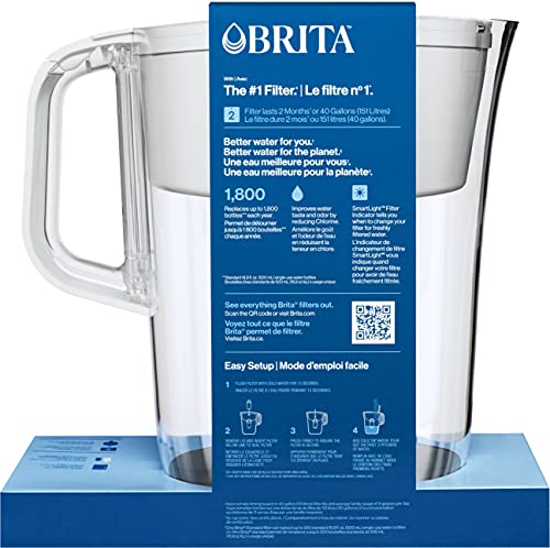 Brita Tahoe Pitcher Bright White 1ct Drugstore Brita   