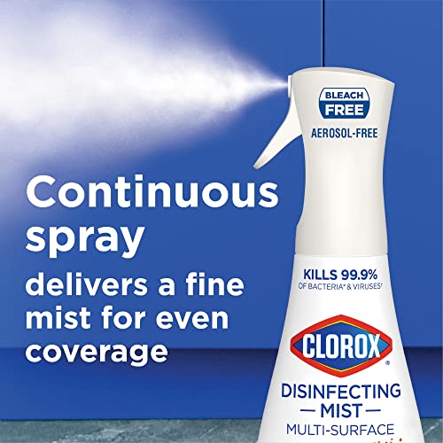 Clorox Disinfecting Mist, Eucalyptus Peppermint, Disinfecting Refill, 16 Fluid Ounces Drugstore Clorox   