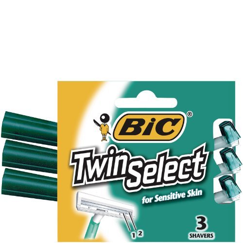 Bic Twin Select Sensitive Skin - 3 ct. Drugstore BIC   