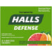 HALLS Defense Assorted Citrus Vitamin C Drops, 20 Sticks of 9 Drops (180 Total Drops) Drugstore Halls   