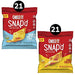 Cheeze-It Snap'd Cheesy Baked Snacks Multipack 42Count 0.75 Oz Net Wt 31.5 Oz Grocery Cheeze-It   