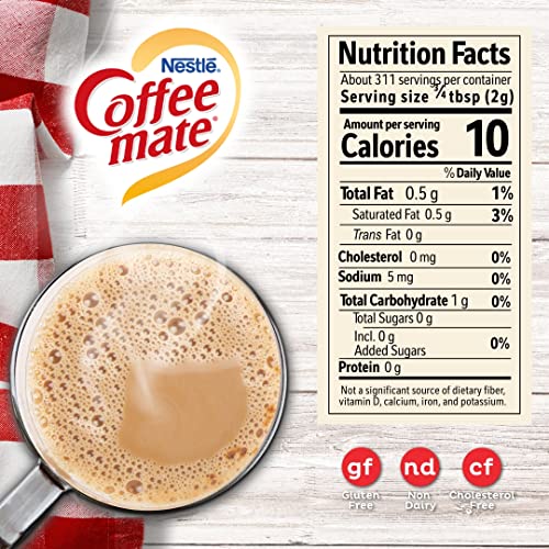 Nestle Coffee mate Nestle Coffee-mate Creamer - 22oz Powder Creamer, Oz original 1.37 Pound (Pack of 12) 264.0 Ounce Grocery Coffee Mate   