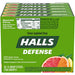 HALLS Defense Assorted Citrus Vitamin C Drops, 20 Sticks of 9 Drops (180 Total Drops) Drugstore Halls   