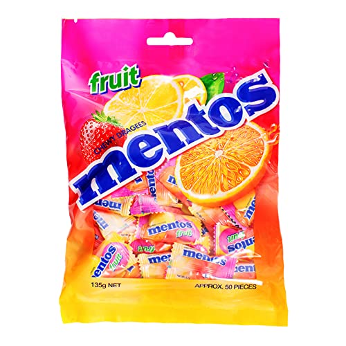 Mentos Chewy Dragees Fruit, 135g - The Sumerian Bread Shop — The ...