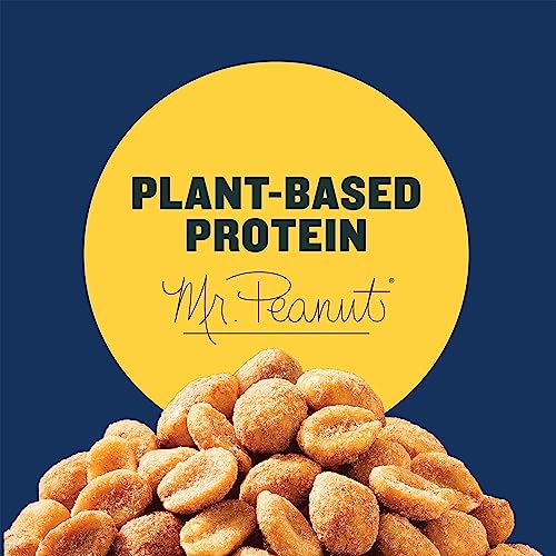 Planters Dry Roasted Peanuts, Honey Roasted, 12 Ounce (Pack of 12) Grocery Planters   