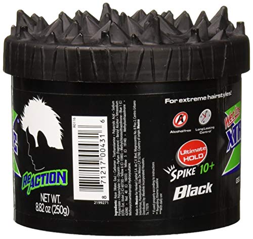 Wet Line Xtreme Reaction Black Ultimate Hold Gel, 8.8 Ounce Beauty Wetline   