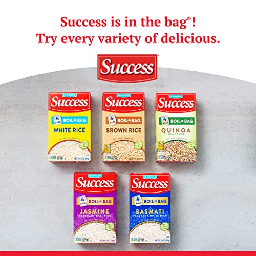 Success Boil-in-Bag Rice, Brown Rice, Quick and Easy Rice Meals, 14-Ounce Box Grocery Success   