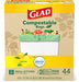 Glad Trash & Food Storage Kitchen Compost Bags 2.6 Gallon 100% Compostable Bag, Febreze Lemon, 44 Count (Package May Vary), Light Yellow (79265) Drugstore Glad   