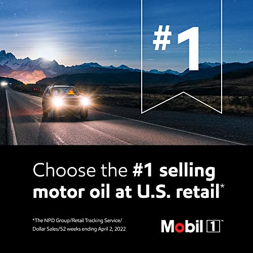 Mobil 1 Advanced Full Synthetic Motor Oil 10W-30, 1 Quart (Pack of 6) Automotive Parts and Accessories Mobil 1   