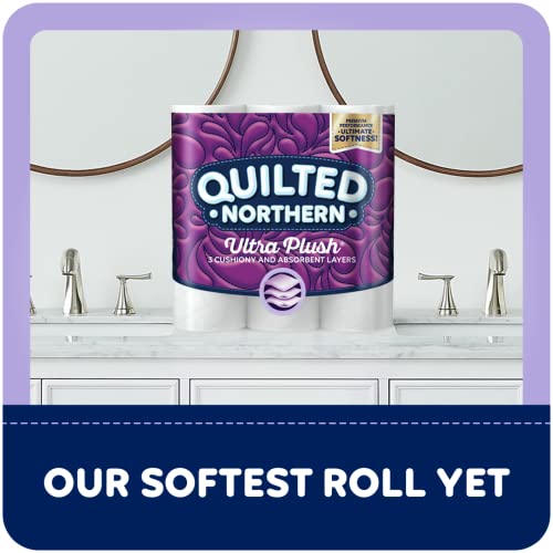 Quilted Northern Ultra Plush Toilet Paper, 12 Mega Rolls 