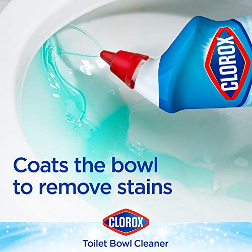 Clorox Toilet Bowl Cleaner, Rain Clean, 24 Ounces, 2 Pack Drugstore Clorox   