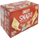 Cheeze-It Snap'd Cheesy Baked Snacks Multipack 42Count 0.75 Oz Net Wt 31.5 Oz Grocery Cheeze-It   