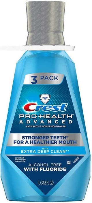 CREST Advanced Multi-Protection Mouthwash Alcohol Free Drugstore Crest   