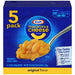 Kraft Original Flavor Macaroni and Cheese Meal (7.25 oz Boxes, Pack of 5) Grocery Kraft   