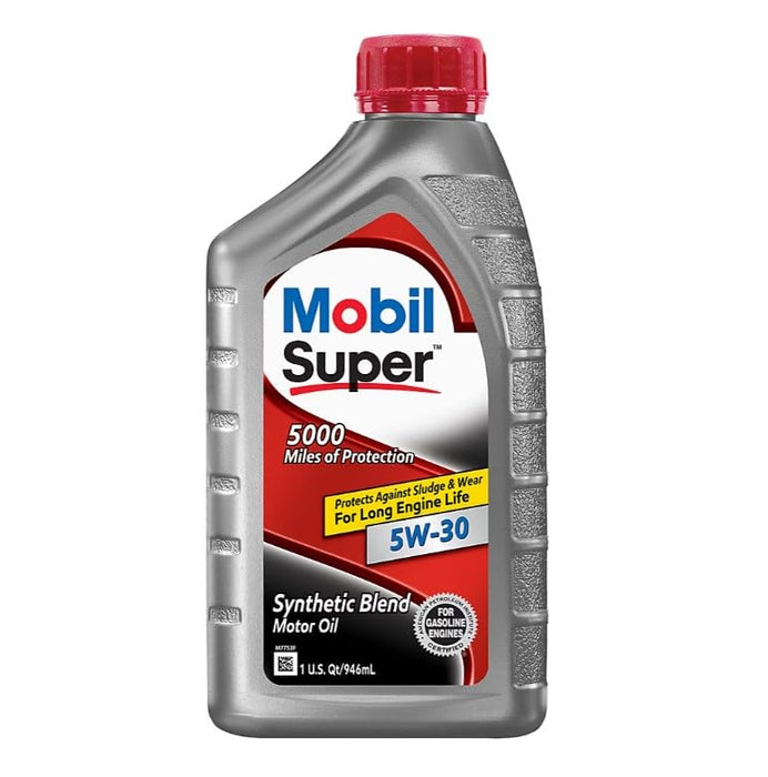 Mobil Super 5W30 Motor Oil, 1 Quart - 6 per case.6 Automotive Parts and Accessories Mobil 1   