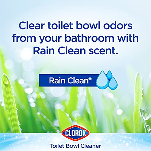 Clorox Toilet Bowl Cleaner, Rain Clean, 24 Ounces, 2 Pack Drugstore Clorox   