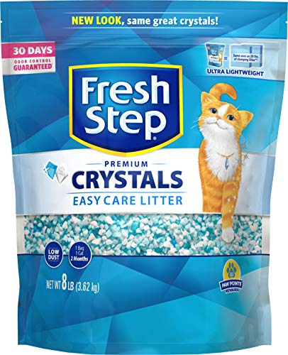 Fresh Step Crystals, Premium Cat Litter, Scented, 8 Pounds Beauty Fresh Step   