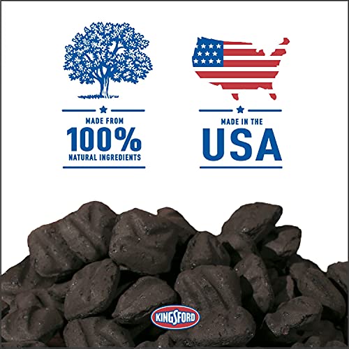 Kingsford 32071 Original Charcoal Briquettes, 8 lb, Black Lawn & Patio Kingsford   