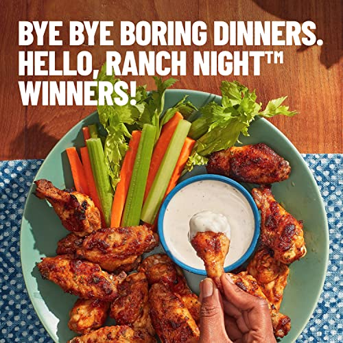 Hidden Valley Ranch Night! Buffalo Ranch Premium Seasoning Mix, Red Chili and Pepper with a Ranch Twist, 1 Packet, Packaging May Vary Grocery Hidden Valley   