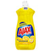 Ajax Dishwashing Liquid Dish Soap Yellow Lemon, 28 Fl Oz. Dish Detergent & Soap Ajax   