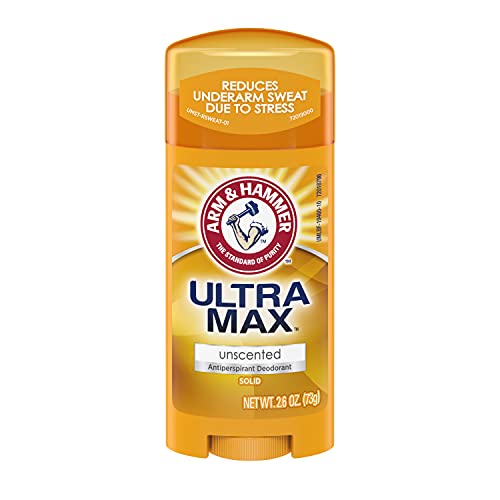 ARM & HAMMER ULTRAMAX Anti-Perspirant Deodorant Solid Unscented 2.60 oz (Pack of 2) Beauty Arm & Hammer   