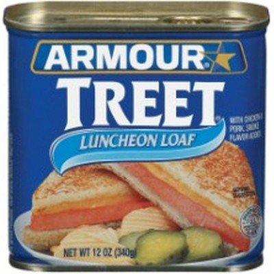 Armour Treet 12oz. Full Case Pack 12 / 12oz. Canned Meats Armour   