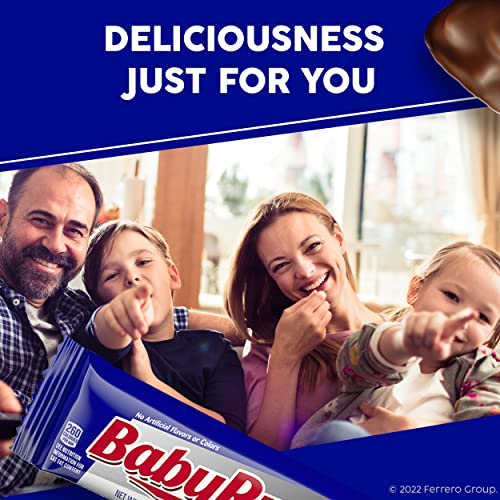 Baby Ruth, Chocolatey, Peanut, Caramel, Nougat, Individually Wrapped Full Size Candy, Great For Halloween Candy, 10.2 Oz, 24 Pack Chocolate Baby Ruth   