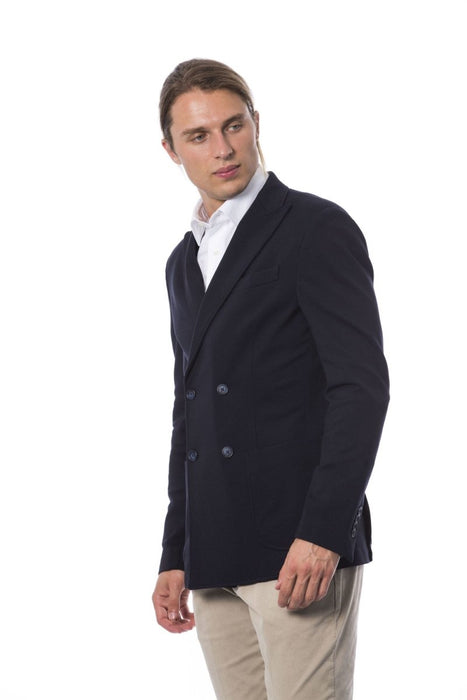 Blue Viscose Blazer-IT54/XL abbigliamento,uomo,abiti da sera DOLCE & GABBANA   