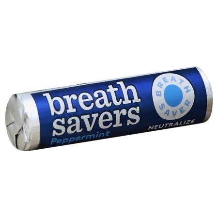 Breathsavers Peppermint 0.75oz. Pack of 24 / 0.75oz. Candy & Chocolate Breathsavers   