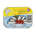 Bulldog Sardines Water 3.75oz. Full Case Pack 24 / 3.75oz. Canned Seafood Bulldog   