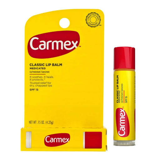 Carmex Lip Balm, Moisturizing, 0.15 Ounce Lip Balms Carmex   