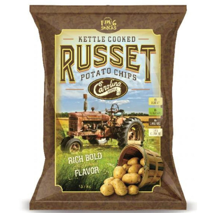 Carolina Kettle Chips  Russet Chips 5oz. Chips Carolina   