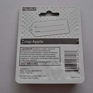 Chapstick Lip Balm - Crisp Apple 0.15 oz/4 g Lip Balms Chapstick   