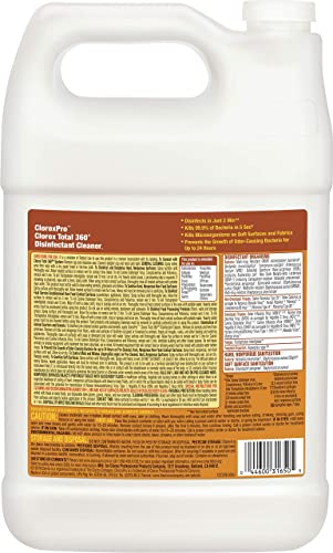 CloroxPro Total 360 Disinfectant Cleaner, 128 Ounces (31650) BISS CloroxPro   